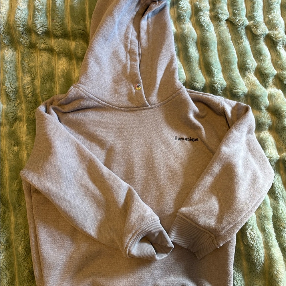 Fabletics Gray Kids Hoodie